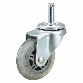 GRAINGER APPROVED Gen Purpose Friction-Ring Stem Caster, 400K82