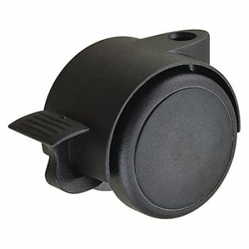 GRAINGER APPROVED Stem Caster 75 lb Load Rating Zn Plated, 400K84