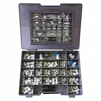 JOHN GUEST Service Repair Kit White 1/4 3/8 Tube, 400L07