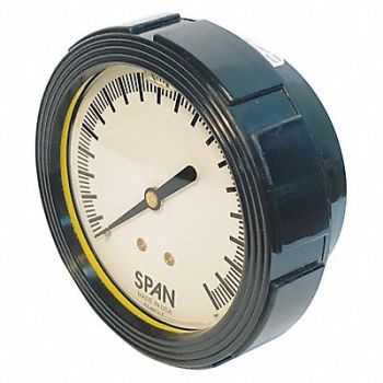 SPAN Pressure Gauge 3-1/2 Dial Size, 448M85