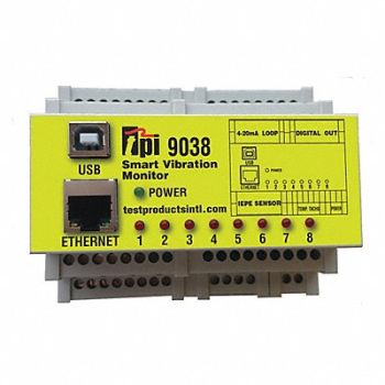 TEST PRODUCTS INTL. Vibration Meter 720mm/sec Velocity, 400R52