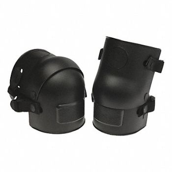 PAULSON Knee Pads Black Hard Shell Style PR, 400U37