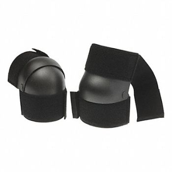 PAULSON Knee Pads Black Hard Shell Style PR, 400U38
