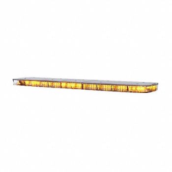 FEDERAL SIGNAL Low Profile Light Bar 45 L Amber, 401N84