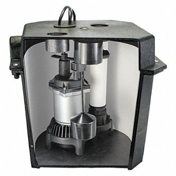 FLOTEC Sink Drain Pump System Piggyback 1/3 HP, 401Z78