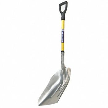 ABILITY ONE Scoop Shovel Aluminum Blade 19 Blade L, 402F52