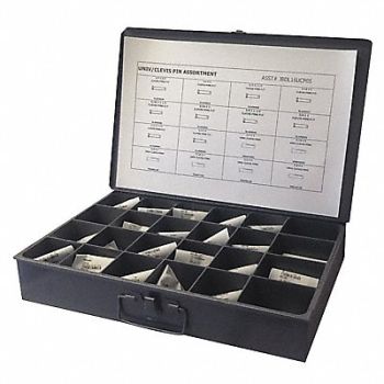 GRAINGER APPROVED Pin Assortment 16 Sizes 80 pcs., 402K01