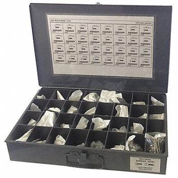 GRAINGER APPROVED Screw Assortment 800 pcs. 3/8 to 2 L, 402K66