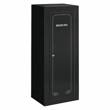 STACK-ON Weapon Storage Cabinet Rifle Style Blk, 402L93