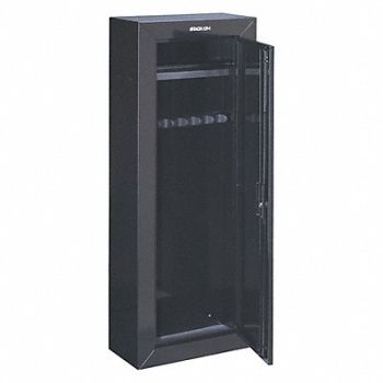 STACK-ON Weapon Storage Cabinet Rifle Style Blk, 402L99