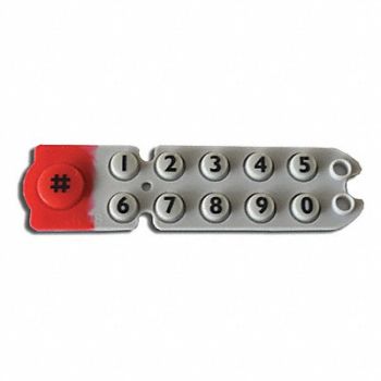 CODELOCKS RH Electronic Lock Keypad, 402M42