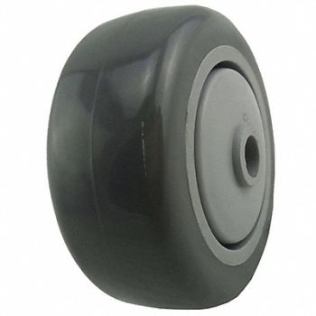 GRAINGER APPROVED PUR Tread on Plastic Core Wheel, 402M58