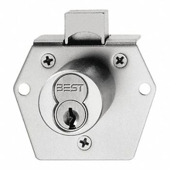 BEST Intchge Core Dead Bolt Locks Slv Diamond, 402T49