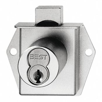 BEST Intchge Core Dead Bolt Locks Slv Diamond, 402T31
