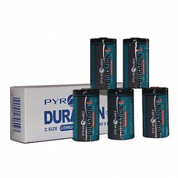 PYRAMID Battery Lithium Size C 3.6VDC PK5, 404K17