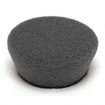 FLEX NORTH AMERICA Polishing Pad 2 Size Foam Black, 404L93