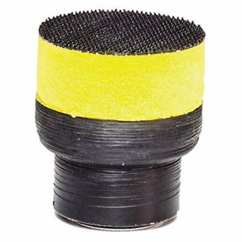 FLEX NORTH AMERICA Backing Pad 1 Size Rubber Yellow/Black, 404L95