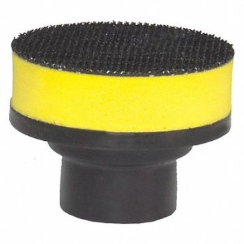FLEX NORTH AMERICA Backing Pad 2 Size Rubber Yellow/Black, 404L96