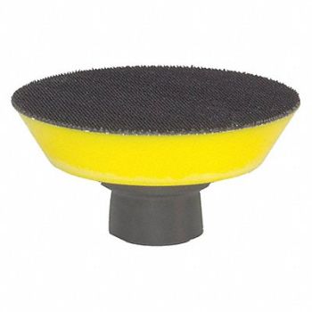 FLEX NORTH AMERICA Polishing Pad 3 Size Rubber Yellow, 404L97