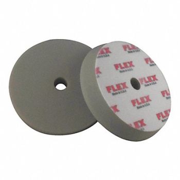 FLEX NORTH AMERICA Polishing Pad 6-1/2 Size Foam Gray, 404M14