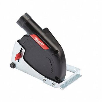 MILWAUKEE Grinding Dust Shroud w/Hose Clip Adaptor, 404M83