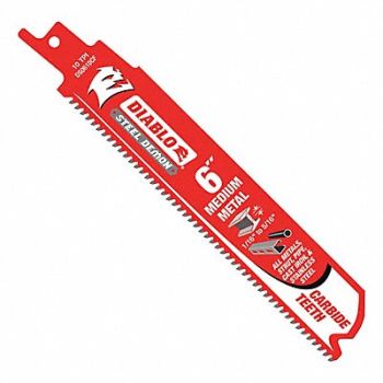 DIABLO Reciprocating Saw Blade TPI 10 PK3, 422W47