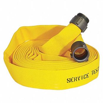 JAFLINE HD Fire Hose 100 ft Yellow Polyester, 404P52