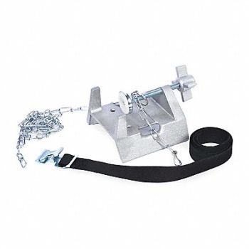 OHAUS 5.25 Alu Gas Cylinder Bench Clamp, 404R89