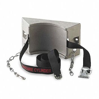 OHAUS 8.1 Alu Gas Cylinder Wall Bracket, 404R92