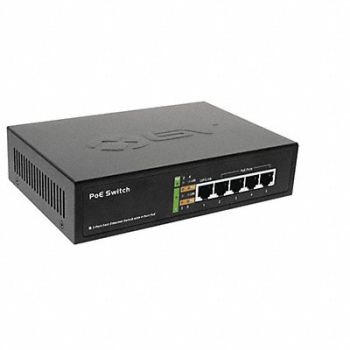 BV TECH PoE Switch Camera Inputs 4 4-29/32 L, 405G19