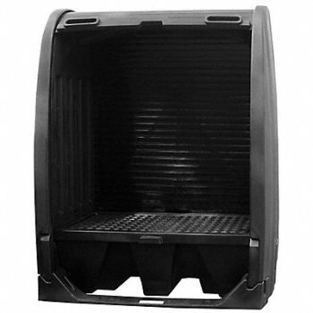 CONDOR Drum Spill Containment/Drain 61 W Blk., 45YX91