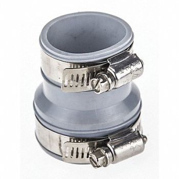 GRAINGER APPROVED Coupling PVC 1 1/2 x 1 1/4 in Pipe Size, 406F44