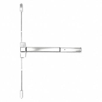 CORBIN Exit Device Satin Stainless Steel, 406F56