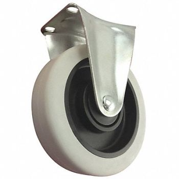 GRAINGER APPROVED Standard Plate Caster Rigid 400 lb., 406P65