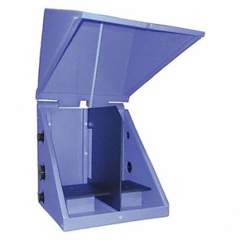 PEABODY ENGINEERING Pump Cover 22 in Lg 18.5 in Wd 22 in Ht, 406U23