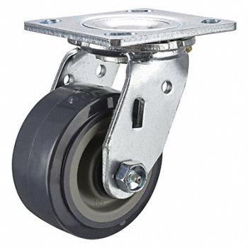 GRAINGER APPROVED Standard Plate Caster Swivel 600 lb., 406U27