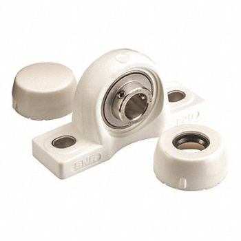 NTN Pillow Block Brg 1 1/4 in Bore Polymer, 406V41