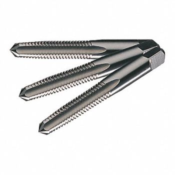 CLE-LINE Tap Set Inch #4-48 Thread Size Bright, 407D45