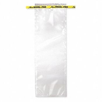 WHIRL-PAK Sampling Bag Clear 36 oz 15 L PK500, 407L50