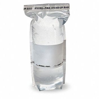 WHIRL-PAK Sampling Bag Self-Standing 18 oz PK500, 407L67