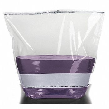 WHIRL-PAK Sampling Bag Self-Standing 138 oz PK100, 407L73