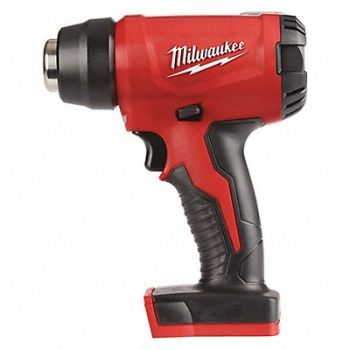 MILWAUKEE Heat Gun 18V DC 1.7 lb 875 deg.F, 408L71