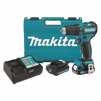 MAKITA Drill Kit Cordless 1 500 RPM 12V DC, 408L88
