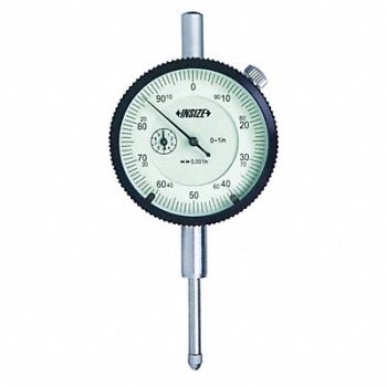 INSIZE Dial Indicator AGD 2 0.0005 Graduations, 408R58