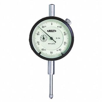 INSIZE Dial Caliper 0-1 Range 3/8 Jaw D SS, 409N66