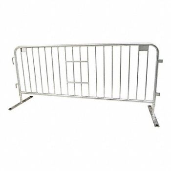 TENSABARRIER Barricade Leg Frame Style Silver 23 W, 409X83
