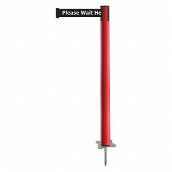 TENSABARRIER Spike Post Red Post 43 H, 409Y37