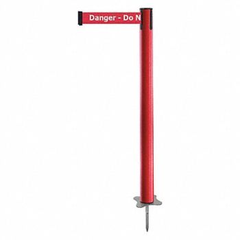 TENSABARRIER Spike Post Red Post 43 H, 409Y55