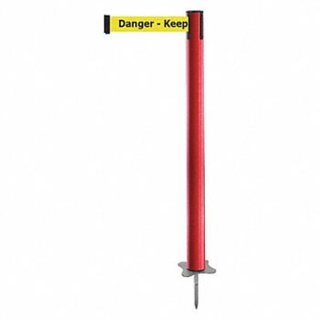 TENSABARRIER Spike Post Red Post 43 H, 409Y46