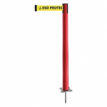 TENSABARRIER Spike Post Red Post 43 H, 409Y60
